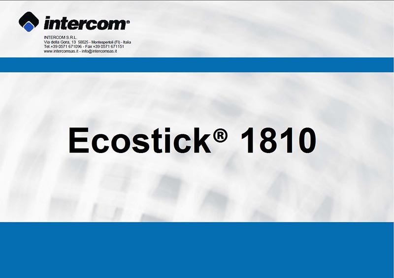 Intercom Ecostick 1816B 250ml, Water-based Adhesive and Glue for Leather  Craft 